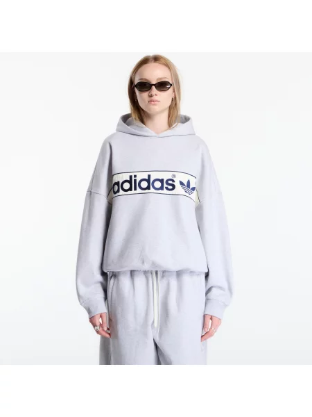 ADIDAS ORIGINALS Sweater majica pijeska / mornarsko plava / svijetlosiva siva