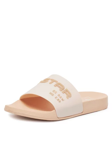 Шльопанці G-Star Raw рожевий