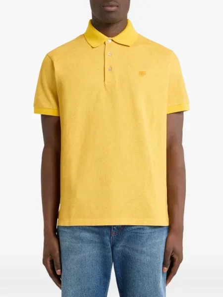 Tricou polo Etro galben