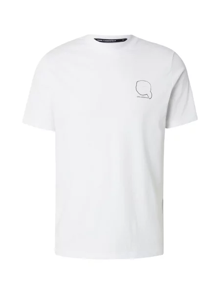 Karl Lagerfeld Tricou negru alb