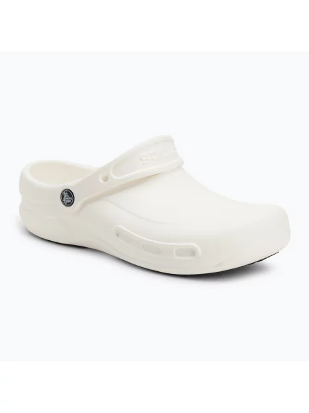 Шлепанцы Crocs в деловом стиле белые