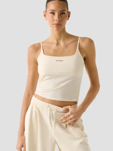 Майка GUESS ліоцелл білий