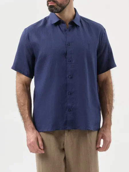 Рубашка Trussardi синяя