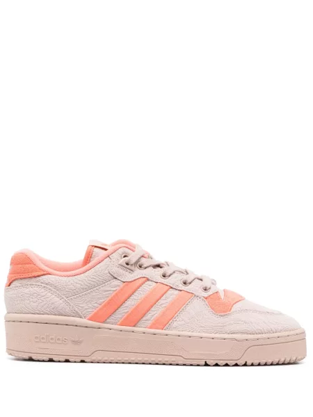 Pruhované trekkingové lněné tenisky Adidas UltraBoost šedé