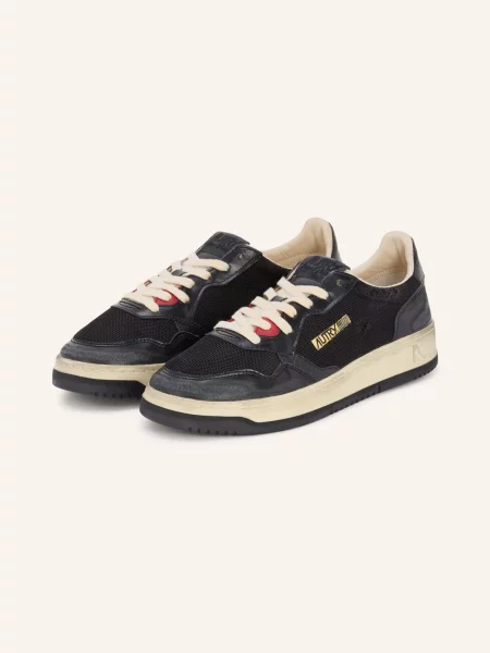 Autry Trampki Superstar Vintage Low Mesh schwarz czarne