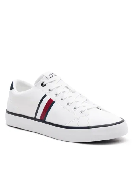 Sneakerși Tommy Hilfiger alb