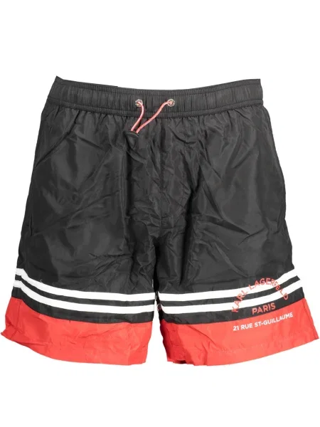 Plavalne hlačke Karl Lagerfeld Beachwear črna