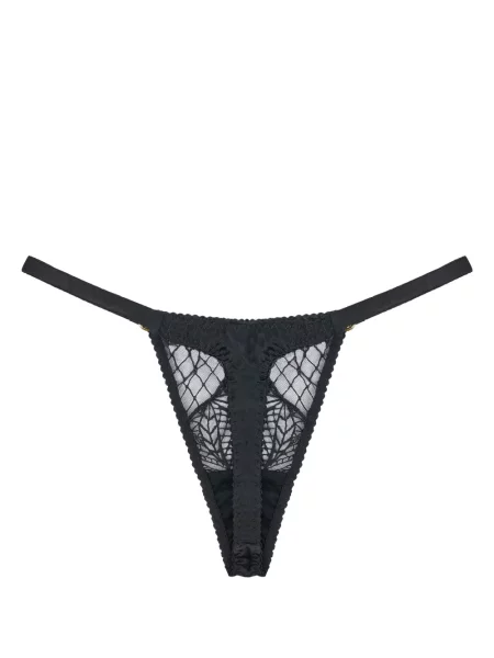 Chiloți tanga Fleur Of England negru