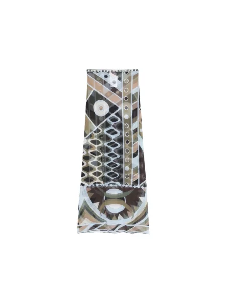 Spódnica Pucci z nadrukiem tiulowa