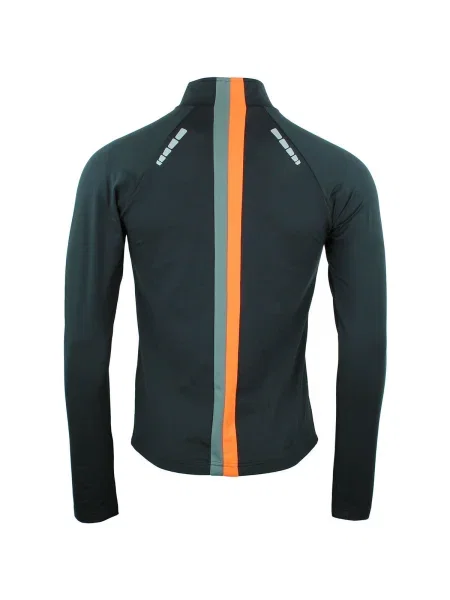 Tricou mânecă lungă Peak Mountain negru