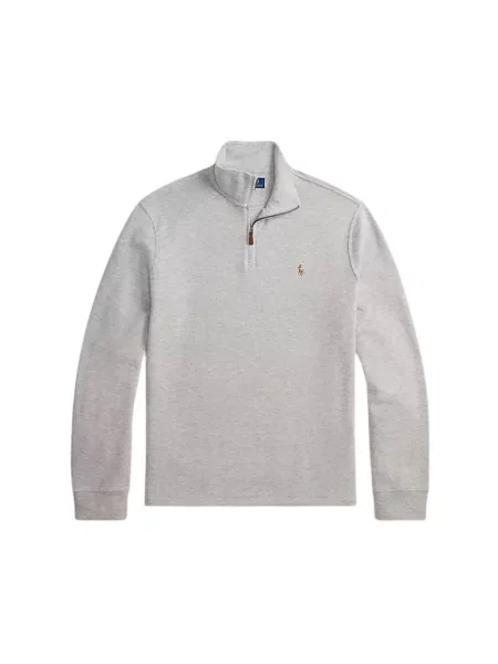 Bluza ze stójką Polo Ralph Lauren szara