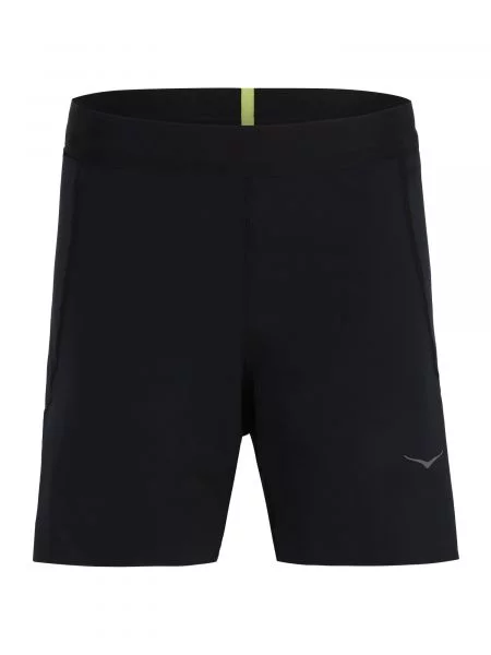HOKA Pantaloni sport galben neon negru