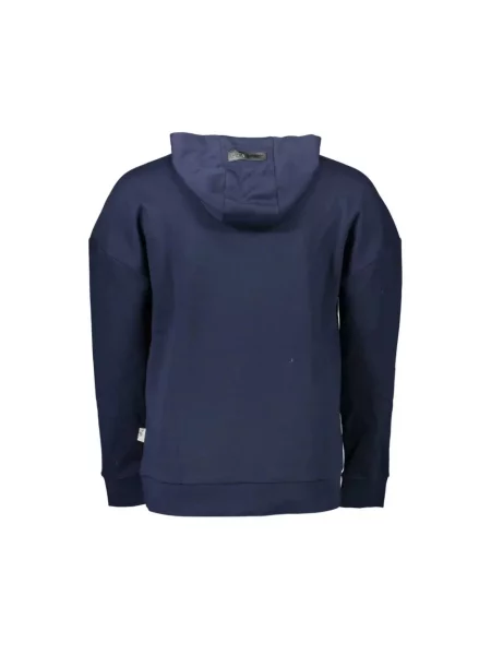 Bluza z kapturem Plein Sport niebieska