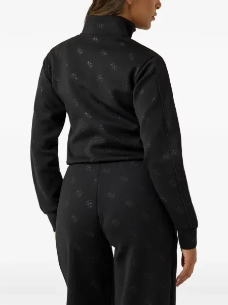 Hanorac cu fermoar Guess negru