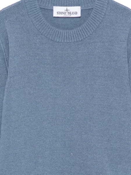 Sweter dziecięcy Stone Island niebieski