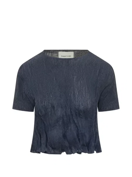 Crop top Gongdid Design niebieski