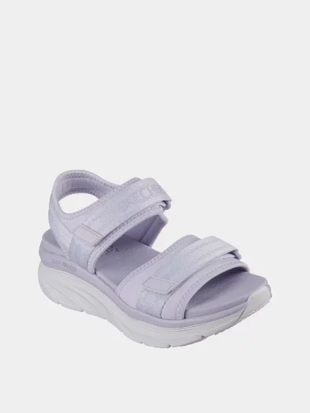 Кожаные босоножки Skechers