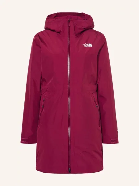 The North Face Parka Hikesteller tmavě červená