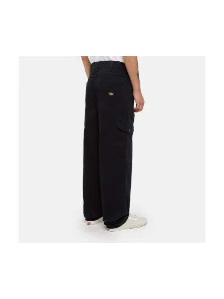 Pantaloni cargo Dickies din canvas negru