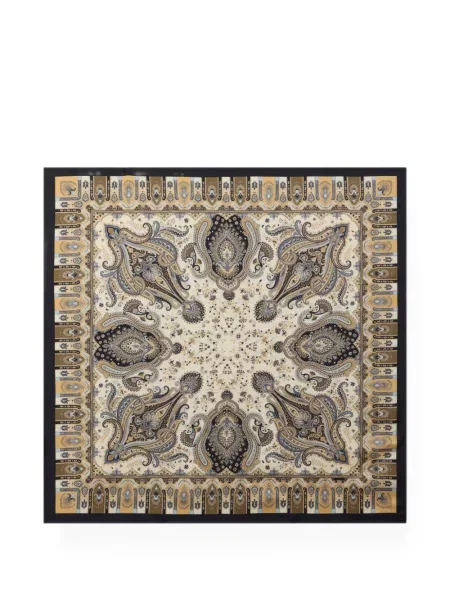 Fular Etro de mătase cu model paisley