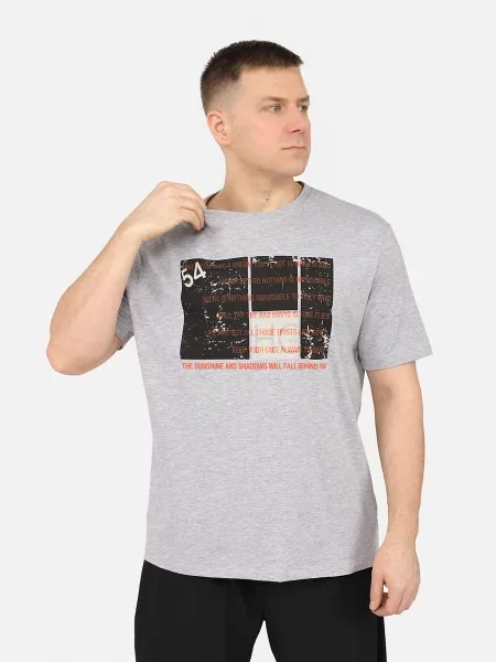 Футболка YUKI сірий