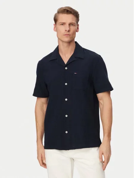 Tommy Jeans Риза Тъмносин