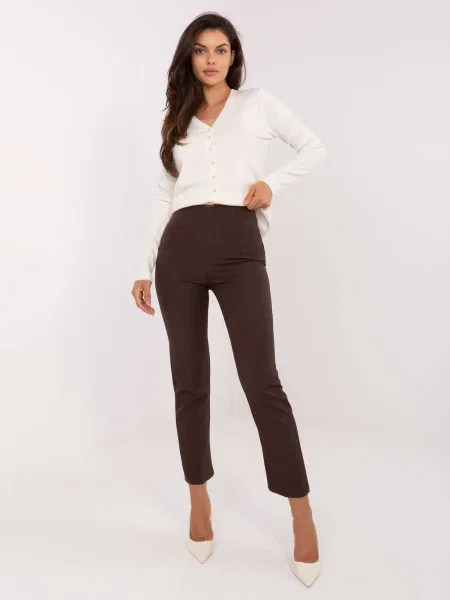 Pantaloni Rue Paris alb