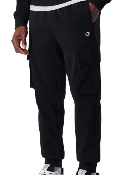 Champion Authentic Athletic Apparel Kargo hlače črna