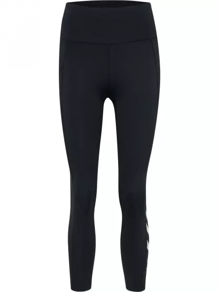 Hummel Pantaloni sport Maci lila / negru alb