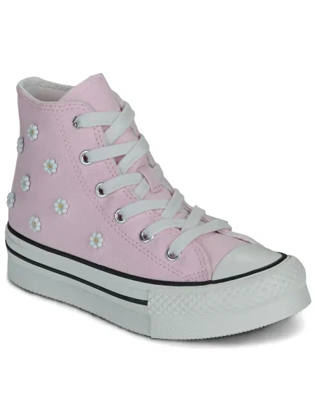 Členkové topánky Converse ružová