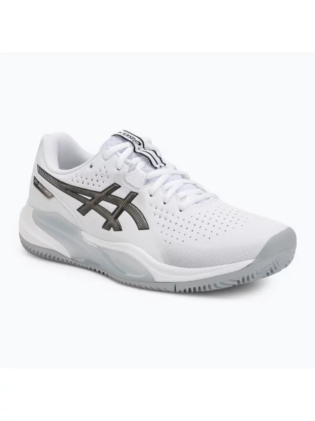Buty do tenisa ASICS Gel-Challenger Clay 15 white/gunmetal białe