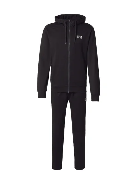 Emporio Armani Costum de trening negru alb
