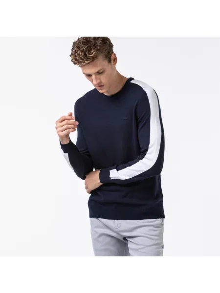 Свитер Lacoste.com синий