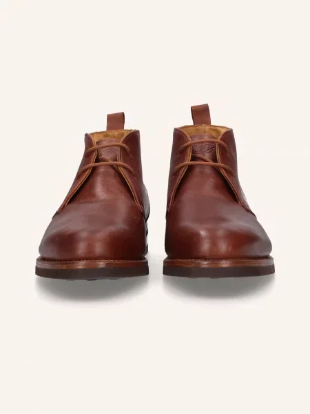 Heinrich Dinkelacker Botki Sznurowane Genf Plain N braun brązowe