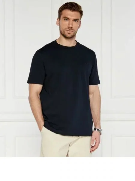 BOSS ORANGE Póló Camo kék