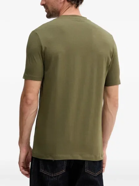 Tricou Karl Lagerfeld cu autograf verde