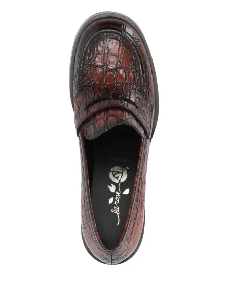 Pantofi loafer La Rose roz