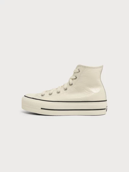 CONVERSE Členkové tenisky CTAS LIFT krémová čierna