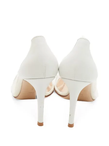 Pantofi cu toc Gianvito Rossi alb