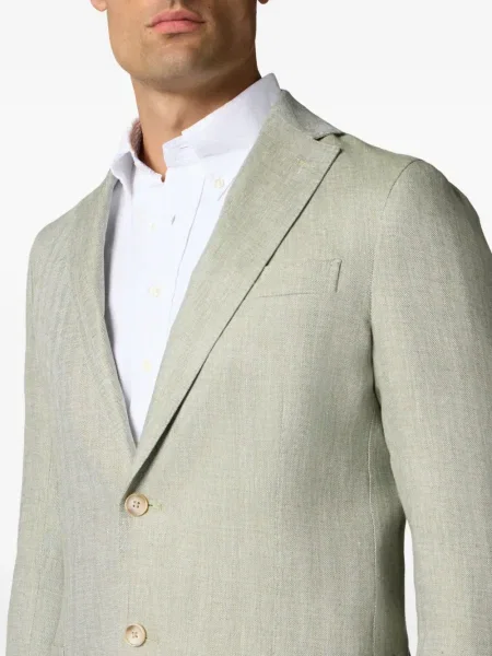 Sacou Brooks Brothers de in cu model herringbone verde