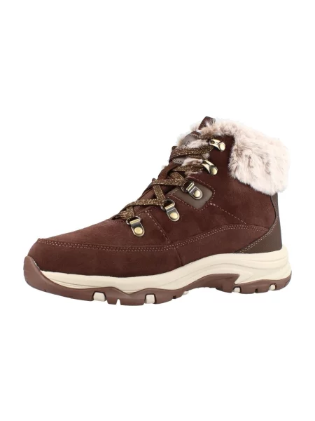 Botine Skechers maro