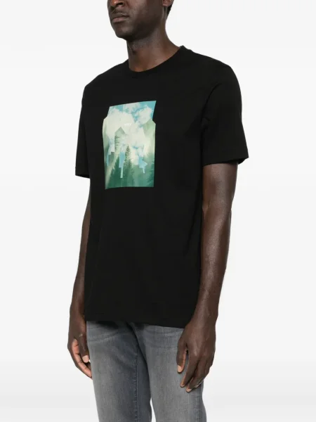 Tricou Boss cu imagine negru