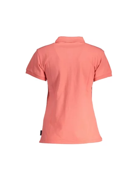 Koszulka polo North Sails z krótkim rękawem różowa