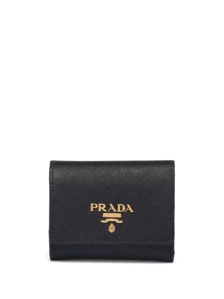 Portofel Prada din piele negru