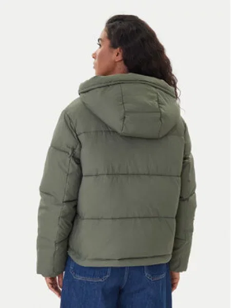 Tommy Jeans Žieminė striukė žalia