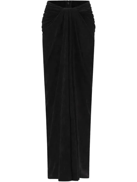 Maksi spódnica maxi Oude Waag drapowana czarna