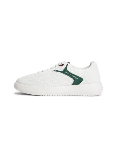 Αθλητικά Tommy Hilfiger Th Modern Lightcup Knit Λευκό πράσινο