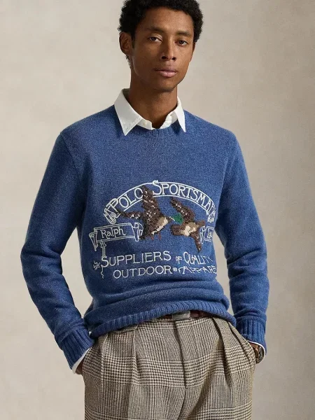 Polo Ralph Lauren pulover din amestec de lână