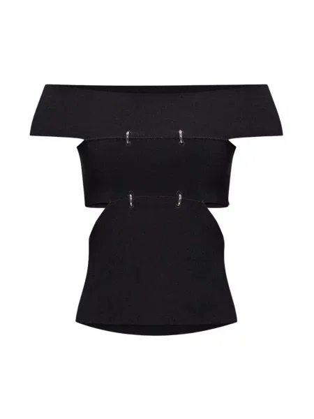 Top Alexander Mcqueen czarny