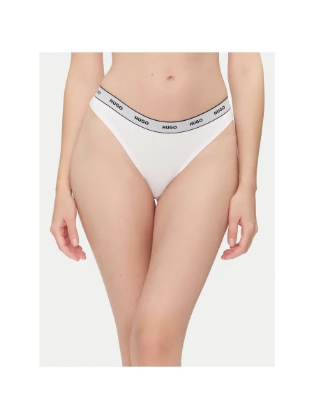 Tangice Hugo s črtami bela